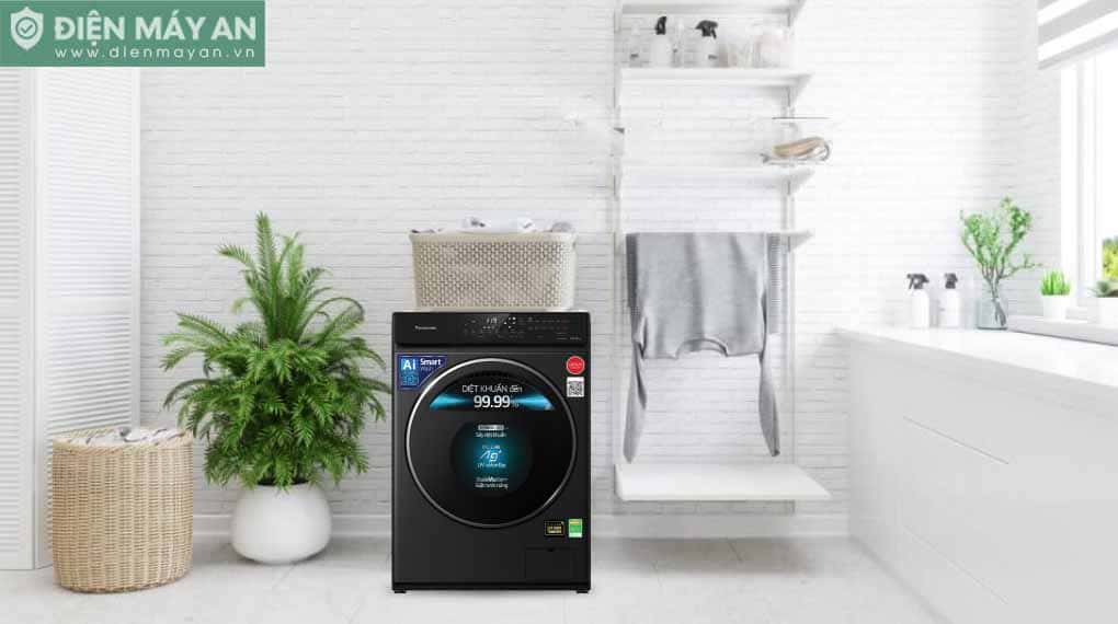 Máy giặt Panasonic Inverter giặt 10.5 kg sấy 2 kg NA-V105FR1BV